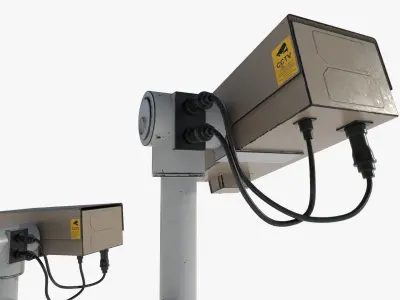 Security Camera 3D model