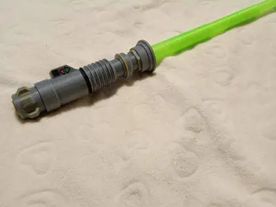 COLLAPSING LUKE LIGHTSABER With REMOVABLE BLADE 3D print model