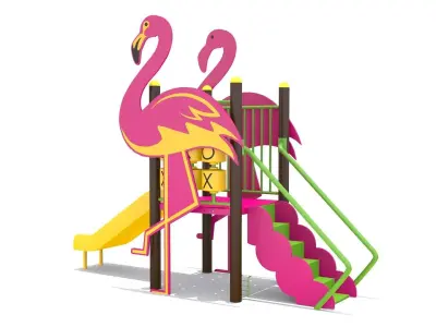 Mini Playground Low-poly 3D model buy