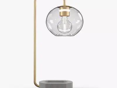 Margot Table Lamp Mitzi HL280201-AGB 3D model