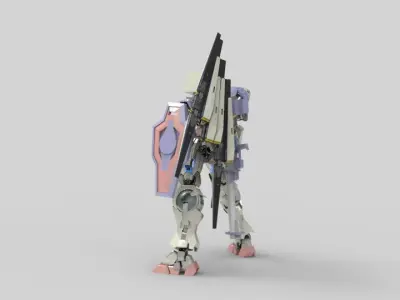 Gundam 00 Hyper Spirit 3D model