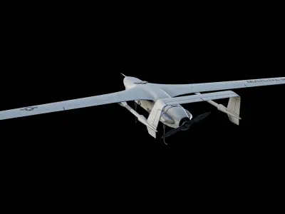  Rigged Boeing Insitu RQ-21 Blackjack UAV Drone PBR 