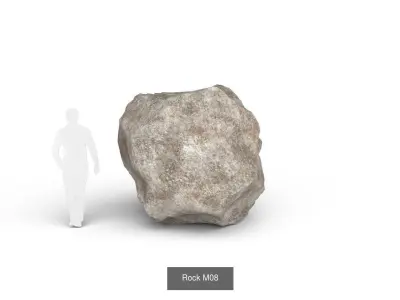 Rock Collection Vol01 - 10 models 3D Model Pack