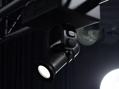 Lighting truss 3D model