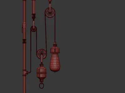 Table lamp LOFT HOUSE T-103 3D model