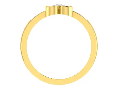 Women Ring  Render 3dm STL OBJ FBX Details 3D print model 89