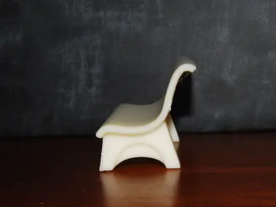 Marble bench for architecture-props 3D print model
