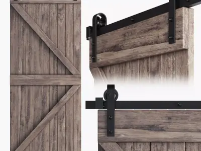 Vical Loft Door Them 3D model
