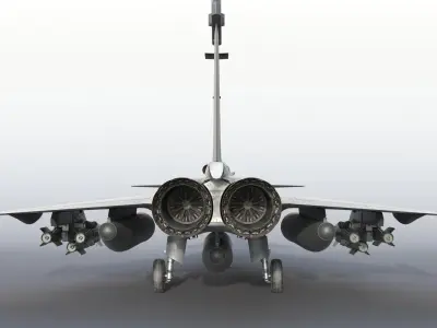  Dassault Rafale Rigged 