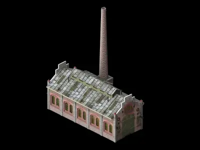 Heterogeneous - Building - Building 20 3D model