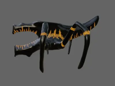 Alien Bug Low-poly 3D model