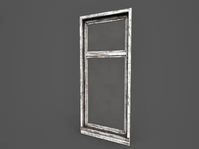 Windows Old-Version 04 Low-poly 3D model