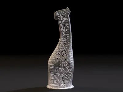 Figurine woman 3D print model