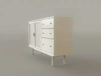 Accent Chest Free low-poly 3D model