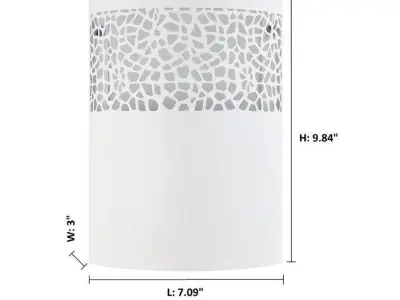 Renee Light White Armed Sconce Free 3D model