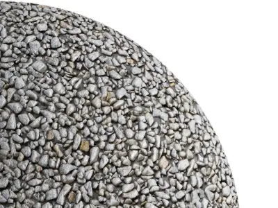 Seamless stone material on concrete Texture