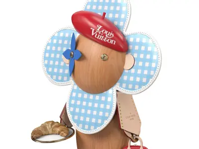 Louis Vuitton Vivienne In Paris LV Doll Low-poly 3D model