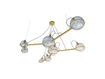Chandelier Lepus SKU 20919 Free 3D model