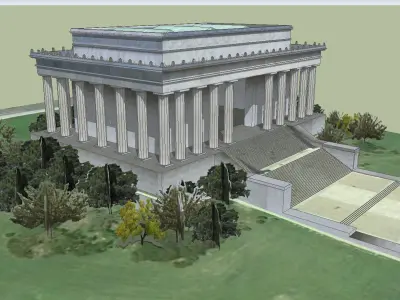 Lincoln Memorial 3D model