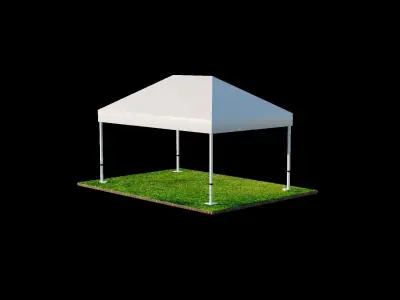 prefabricated tent 3D model
