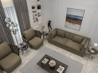 Living Room  3D model