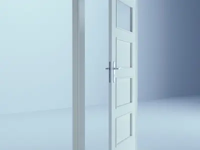 White Door 60 3D model