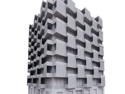 RESIDENTIAL BUILDING NO36 A 3D model