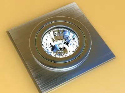 Halogen Lamps Collection 15 Items 3D model