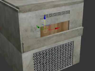 Old Theme house  Free 3D print model