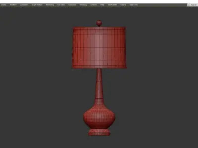 Chelsea House Eden Table Lamp Low-poly 3D model