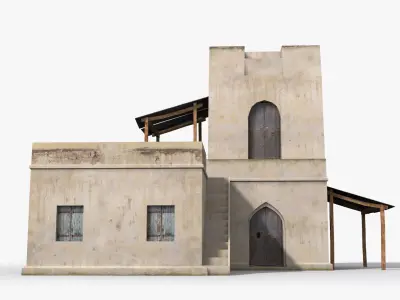 Arab xx16 Low-poly 3D model