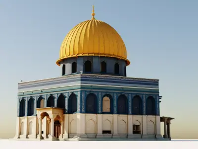 Al-Aqsa Mosque 3D model 3D model