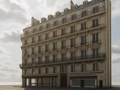 City Building I 3D model