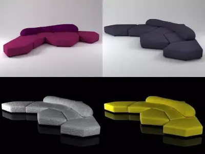 On The Rocks 3D model