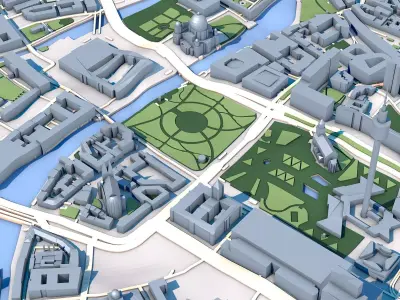 Berlin Cathedral Germany 3D model