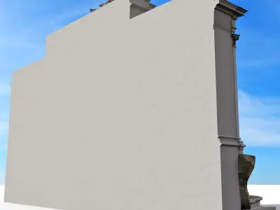  Trevi Fountain Facade 