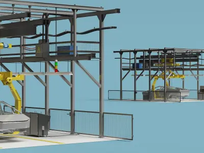  Automatic Cybertruck Body Line 