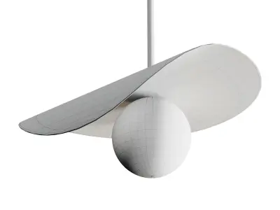 FLOW Pendant lamp By KDLN Low-poly 3D model