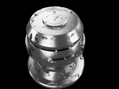20 Realtime Metal Materials Collection Vol01 By IqonicDesign Texture