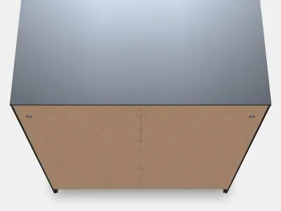 BRIMNES Cabinet with doors Low-poly 3D model