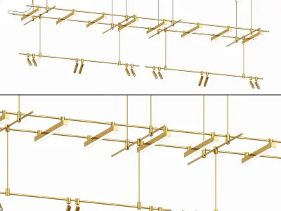 Track light 3 in 1 by Forstlight 3D model