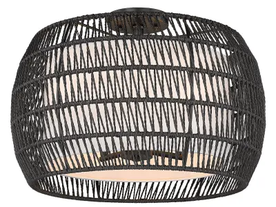 Golden Lighting Everly 4 Light Semi-Flush 3D model