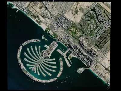 Dubai - United Arab Emirates 3D model