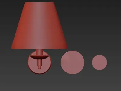 Heathfield Bathroom Light 3D model