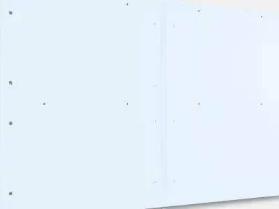 NORDLI chest of drawers with 8 drawers Low-poly 3D model