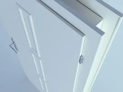 White Door 2 3D model