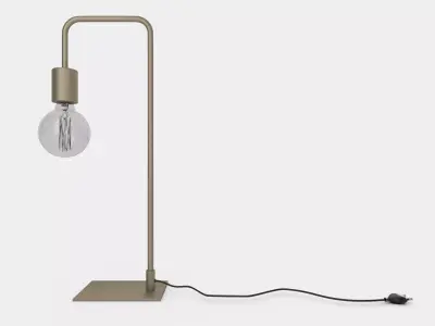 Modern contemporary minimalist table lamp 3D model
