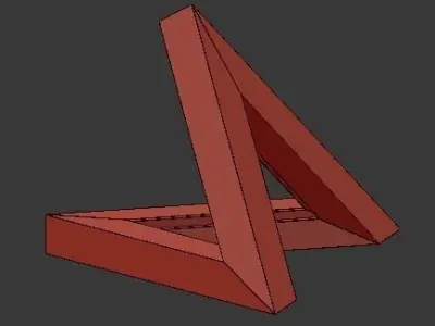 Prismatic Triangle Lamps 3D model