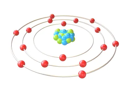Sulfur Chemical Element v1 002 Low-poly 3D model