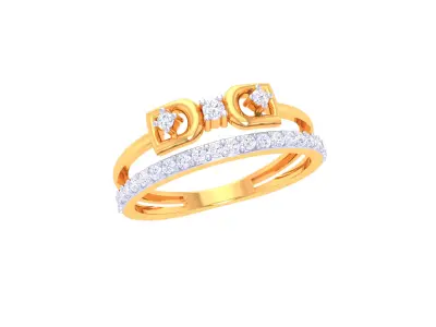 Women Ring Render 3dm STL OBJ FBX Details  3D print model 9